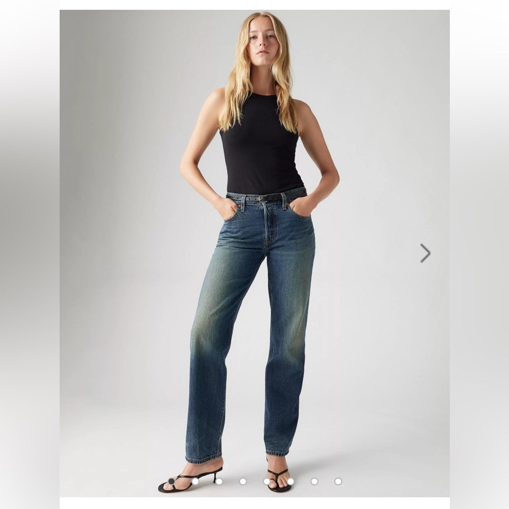 501® '90S LIGHTWEIGHT WOMEN'S JEANS - Straight Leg, Dark Wash, 26x30 NWT